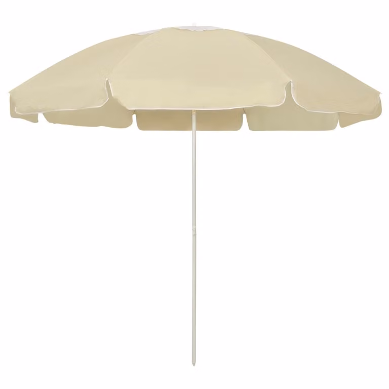 Maison Exclusive - Ombrellone da Spiaggia Giallo Sabbia 240 cm
