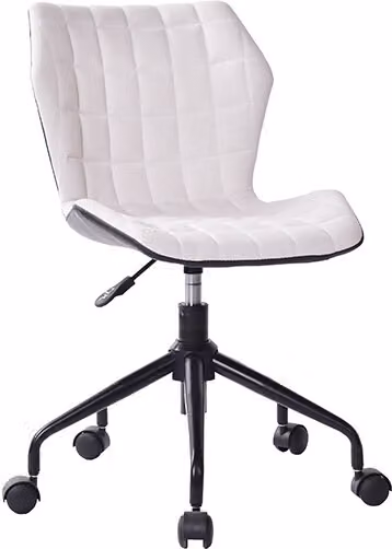 Sedia da ufficio AZAR, regolabile in altezza, girevole, grigio, 46x55x76/83,5 cm