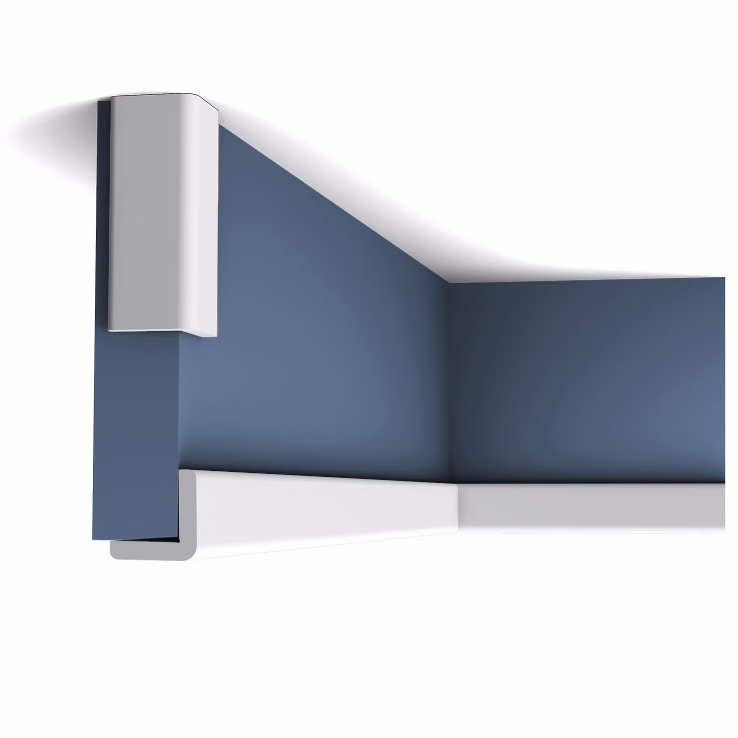 Orac Decor Cx134 Axxent Profilo perimetrale Modanatura decorativa Profilo per stucco Modanatura angolare Modanatura per parete Modanatura per soffitto | 2 metri