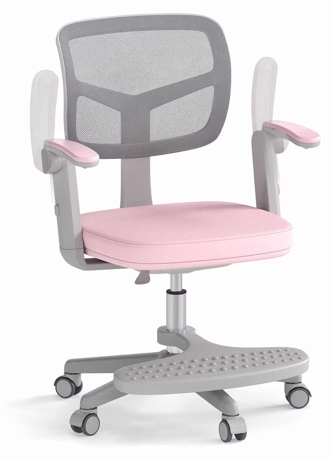 Sedia da scrivania per bambini FANTASK, sedia girevole regolabile in altezza, ergonomica