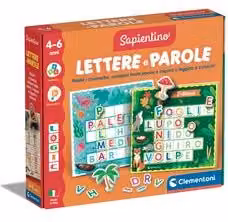 Gioco prescolare Lettere e Parole Clementoni Sapientino Baby Montessori multicolore