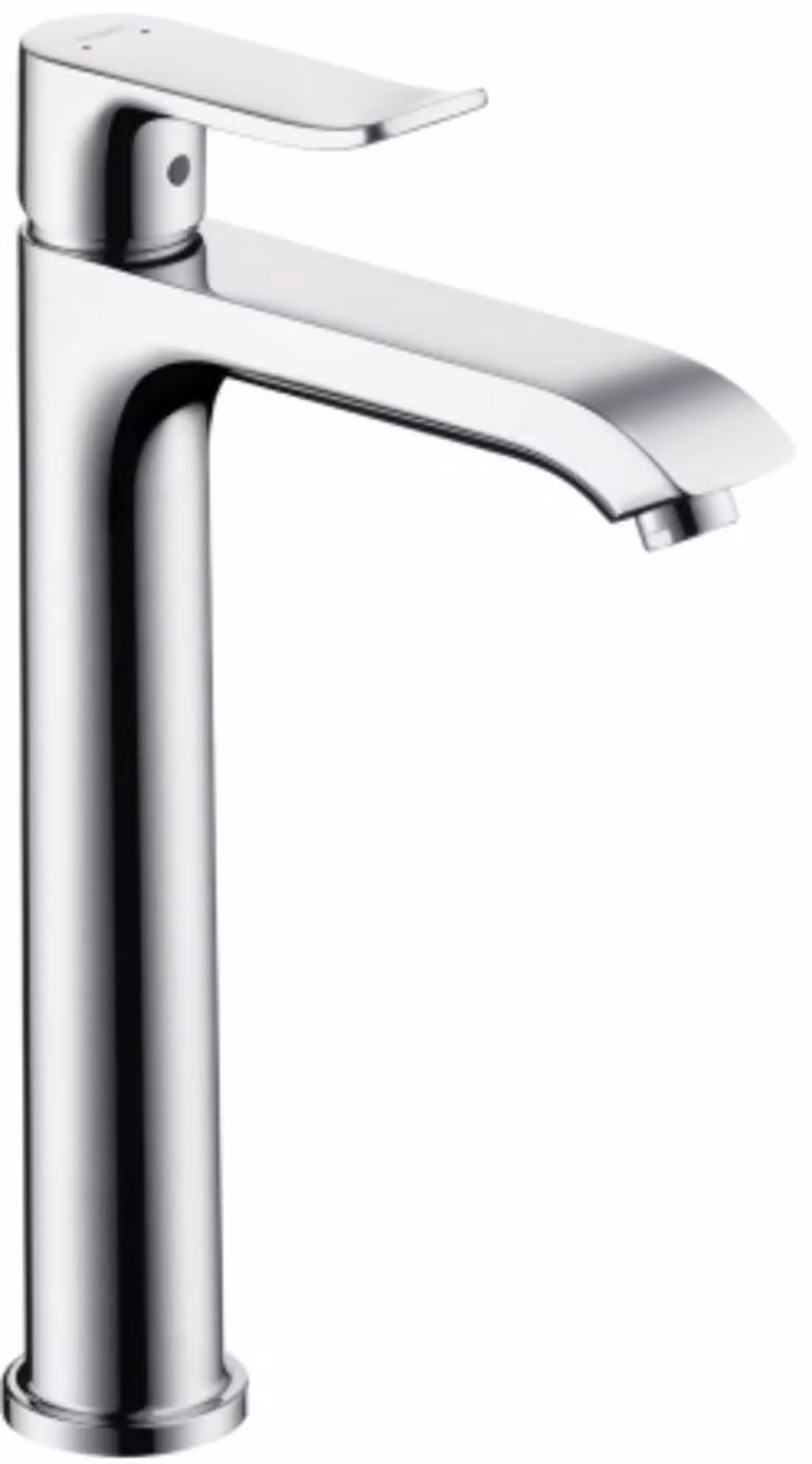 Hansgrohe Metris miscelatore per lavabo 200 Highriser senza scarico cromato