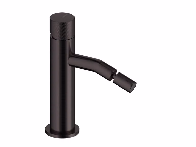 SANYCCES LOOP K ColdOpen Miscelatore monocomando per bidet nero metallizzato