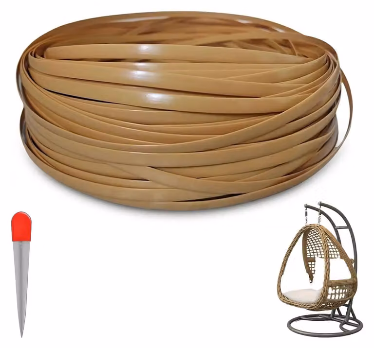 Omgoods - Materiali di riparazione in plastica effetto rattan per mobili