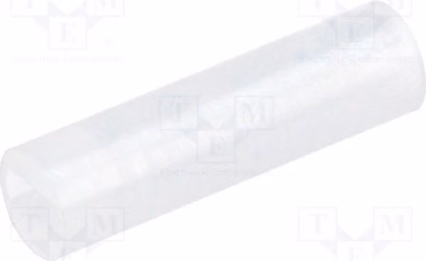 50 distanziatori, lunghezza: 14,5 mm, diametro LED: 3 mm, diametro esterno: 4 mm, per LED, modello FIX-LEDS-14.5