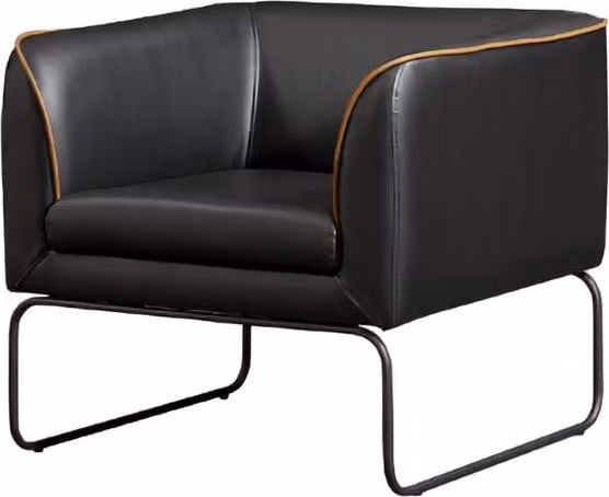 Sessel Sitzer Wohnzimmer Polster Luxus Einrichtung Leder Sofa Couch Modern