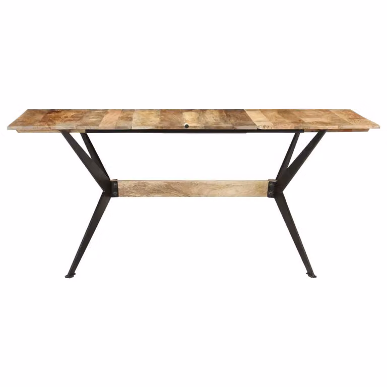 Tavolo da Pranzo 180x90x76 cm in Legno Massello di Mango
