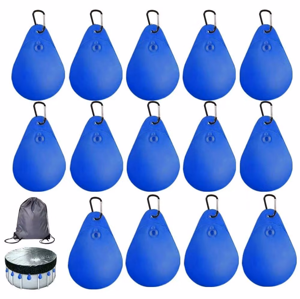 SolidKeus - Set di 14 sacchetti d'acqua per coperture di piscine
