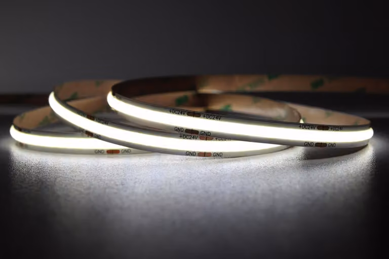 Striscia LED COB 5 m 12 W 6500 K CRI>90 IP20 12 V