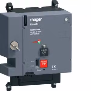 Hager Mot. x630/P630 24-48 V CC A-Res., terminale HXW040HK