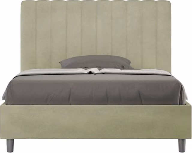 Letto 1 Piazza e Mezzo Agueda GIORDANOSHOP Verde L/P: 120 x 200 cm – 1