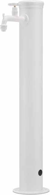 Fontana da Giardino con Rubinetto in Tinta Belfer 42/TT Bianco