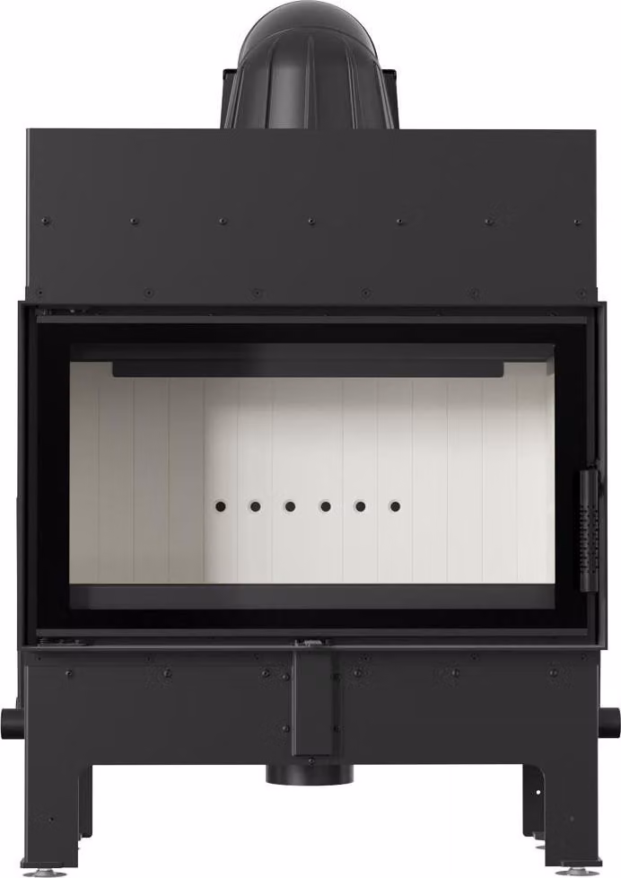 Caminetto in acciaio KRATKI FLOKI M 10 kW Ø 200