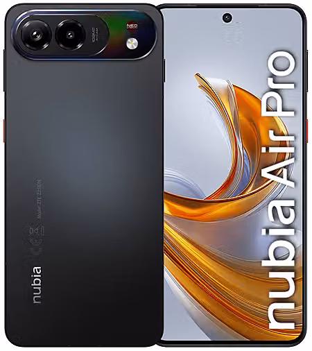 Smartphone ZTE nubia Air Pro 512 GB Black con display da 6,77 pollici