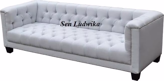 Sofagarnitur 3+1+1 Sitzer Design Couch Polster Sofas Chesterfield Garnitur