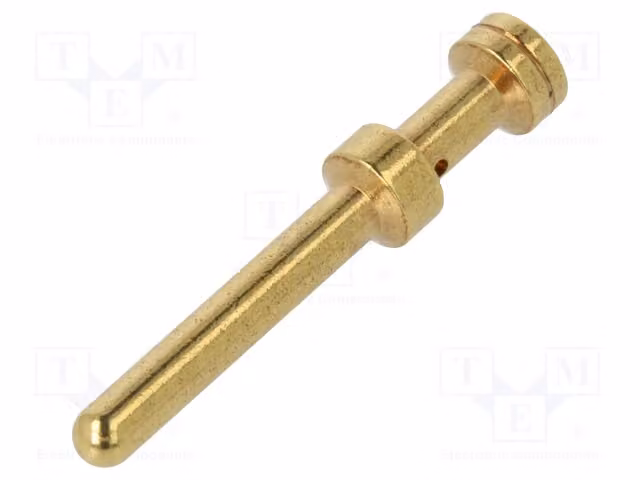 1 connettore, maschio, sezione 0,75 mm², placcato in oro, morsetto, 16A-GM-0.75, DEGSON, connettore