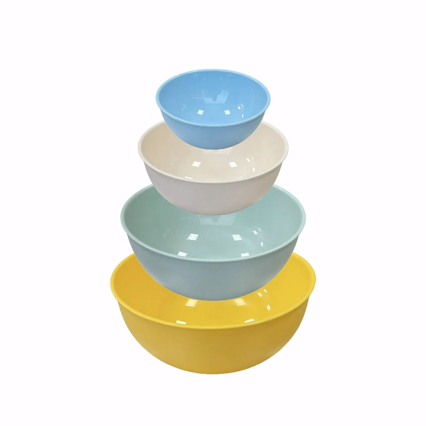 Set di 4 ciotole impilabili salvaspazio Jolly Guzzini multicolor