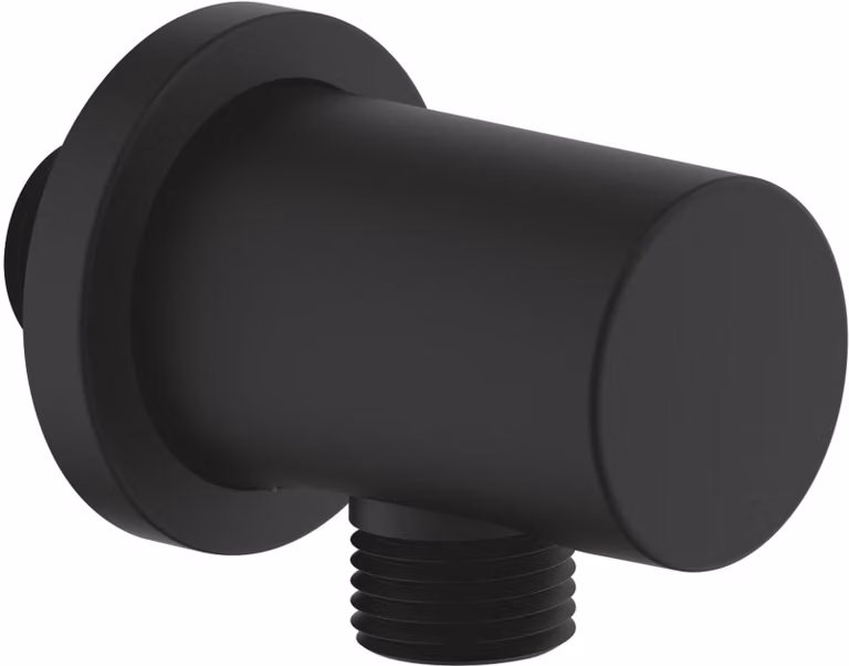 Gomito di collegamento a parete GROHE Rainshower phantom nero