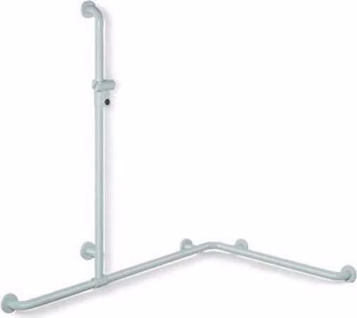 Corrimano doccia Serie 801 verticale 1100 mm orizzontale 1185 mm + 762 mm sabbia