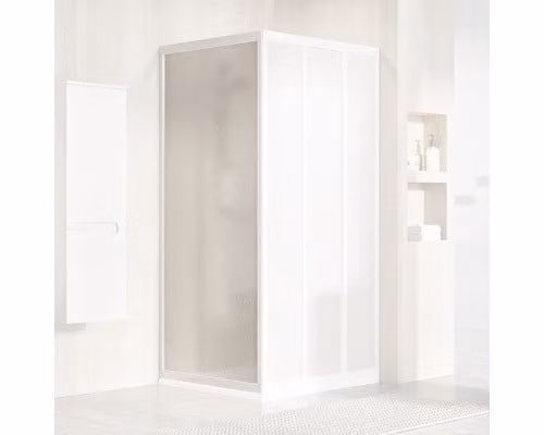 Schermo doccia per porta doccia RAVAK Supernova APSS-80 198 bianco+perla 940401R211