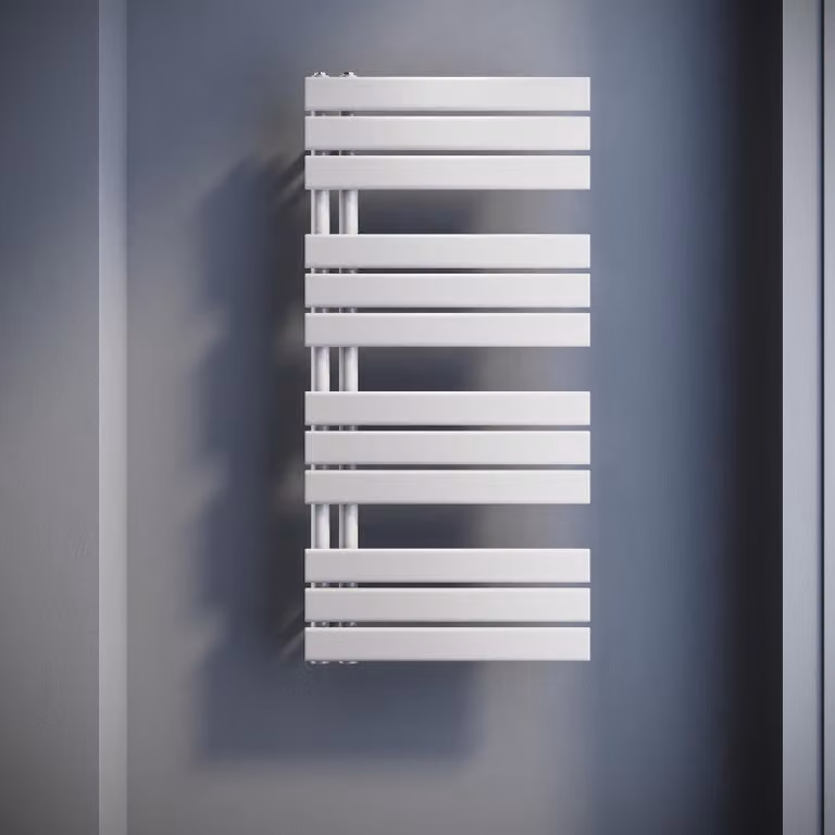 SONNI: Radiatore verticali, pannelli radianti, a singolo strato, colore bianco, dimensioni 1038x500 mm. Riscaldamento a acqua o elettrico (senza resistenza)
