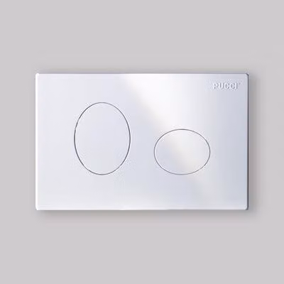 PLACCA DI COMANDO "ECO ELLISSE 4,7" Cromo