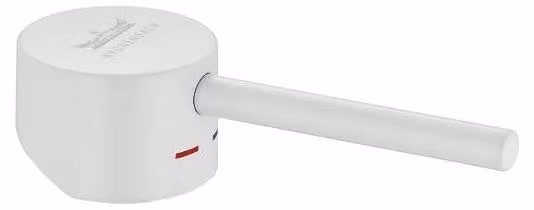 Maniglia di ricambio Kronenbach Lima 2.0 bianca per miscelatori monocomando per lavabo e bidet