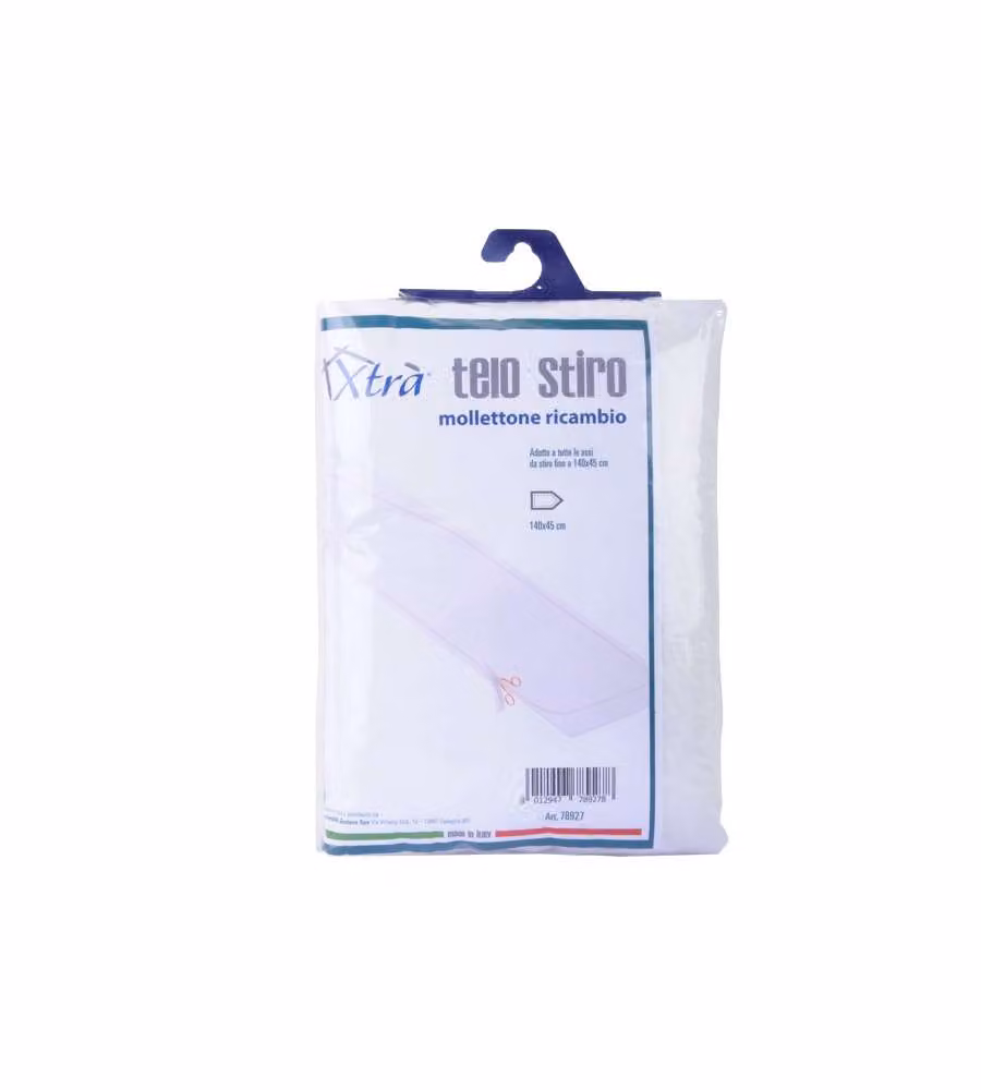 Telo Asse Stiro Mollettone Ricambio    140X45 Xtra