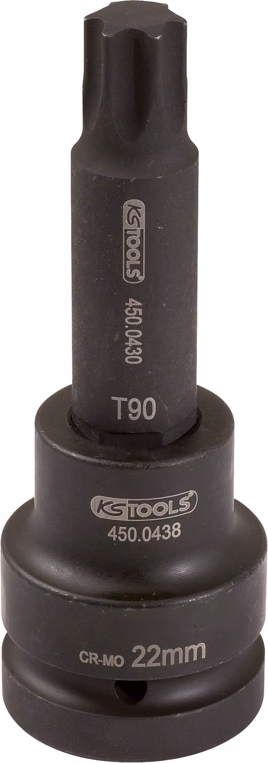 KS TOOLS 1" Presa di forza Torx lunga T70 - 450.0472