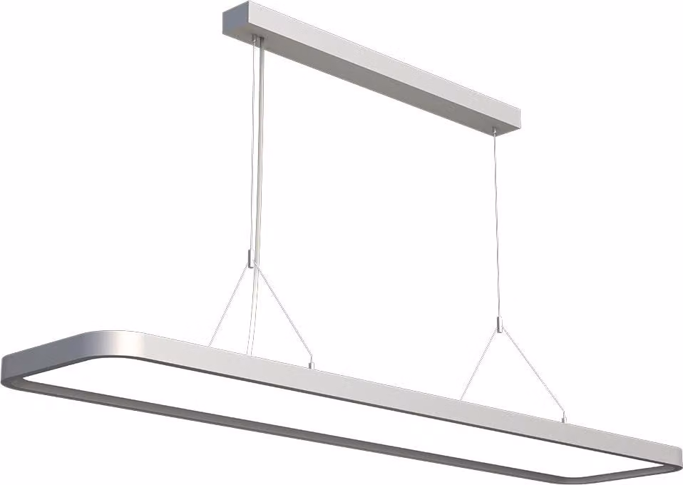 DOTLUX Lampada a sospensione LED STUDIOfree 60W 4000K dimmerabile grigio argento