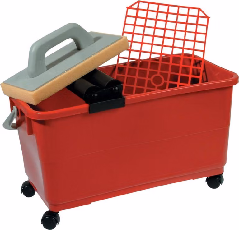 Set per lavaggio piastrelle 8 pezzi 490x240x240mm 22l Haromac