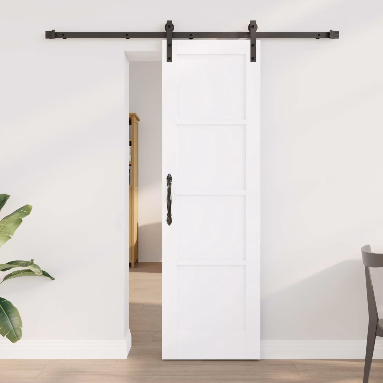 vidaXL Porta scorrevole 61 x 198,5 cm Legno Massello di Pino