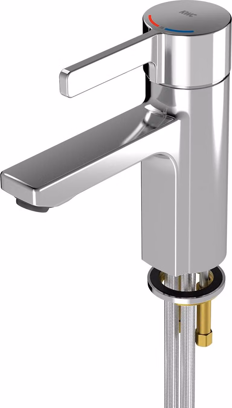 Miscelatore termostatico a colonna KWC AR, F5, EHM, 125 mm, opzione igiene