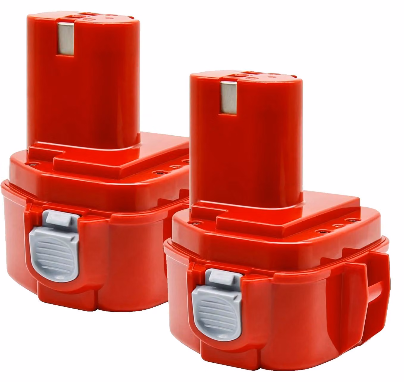 Batteria, capacità 4000 mAh, compatibile con diversi utensili elettrici, 2 batterie da 4,0 Ah