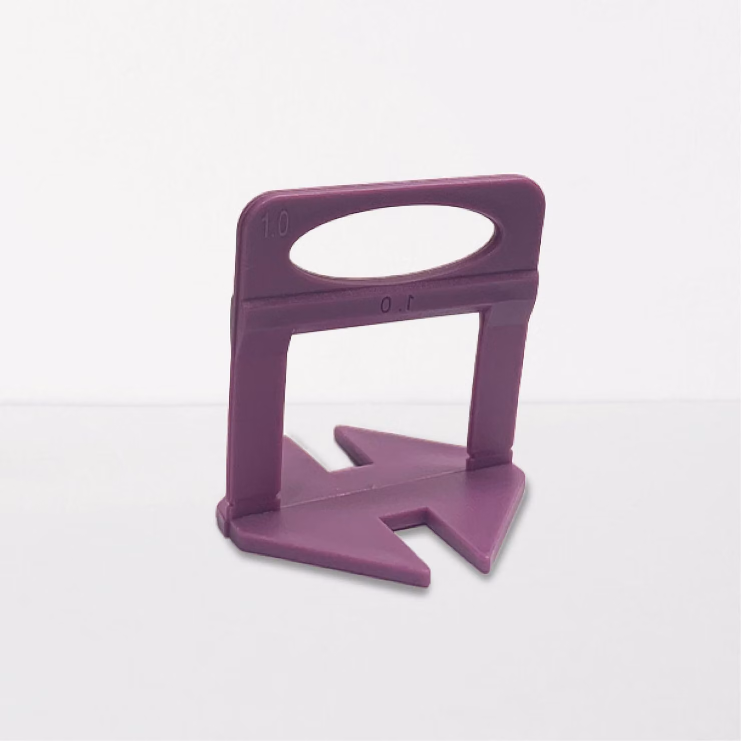 1000 clip per livellare le piastrelle, spessore 1 mm, per posa professionale