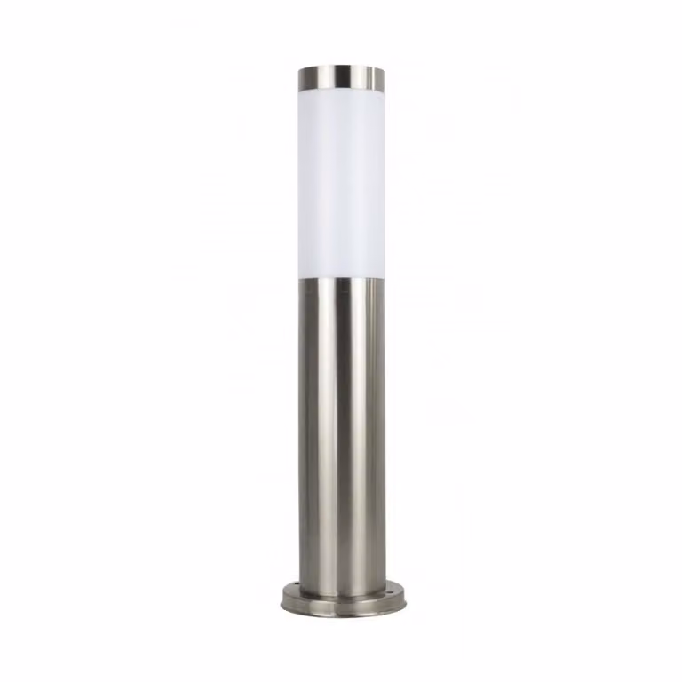 Lampada da giardino in acciaio inox 45 cm 1xE27 argento IP44 SU-MA Inox ST 022-450
