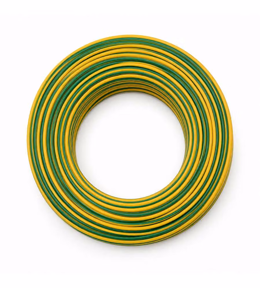 FS17 Cavo elettrico unipolare giallo/verde 6,0mmq PVC 450/750V flessibile