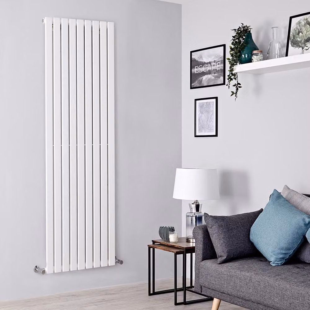 Radiatore di Design Verticale Bianco - 1780mm x 630mm - Pannello Singolo - Delta