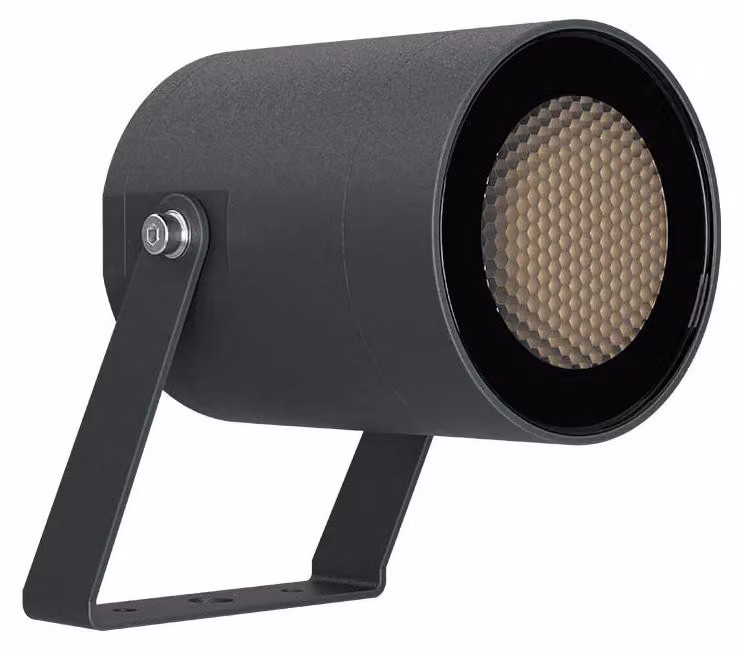 Redo Outdoor XROCK – Ø8,5 v12,9 cm 20 W – colore antracite, temperatura di colore 3000K