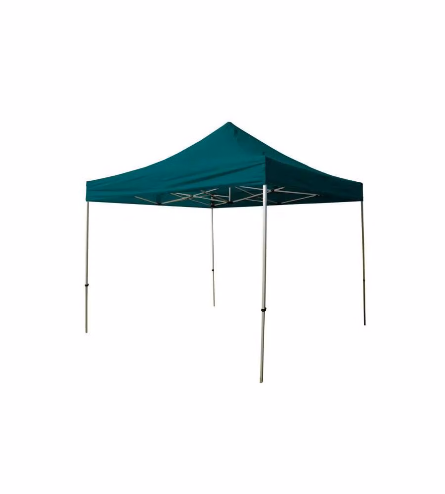 Gazebo uminio veloce verde 3 x 4,5 m