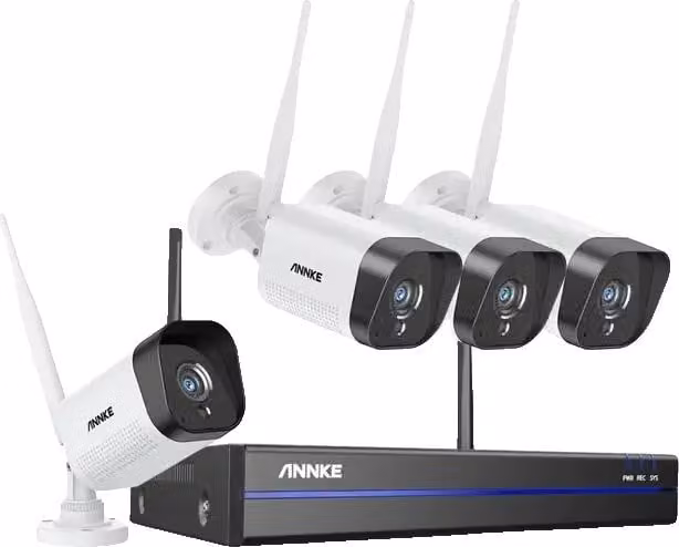 Sistema di videosorveglianza WiFi, NVR da 5MP, registrazione audio