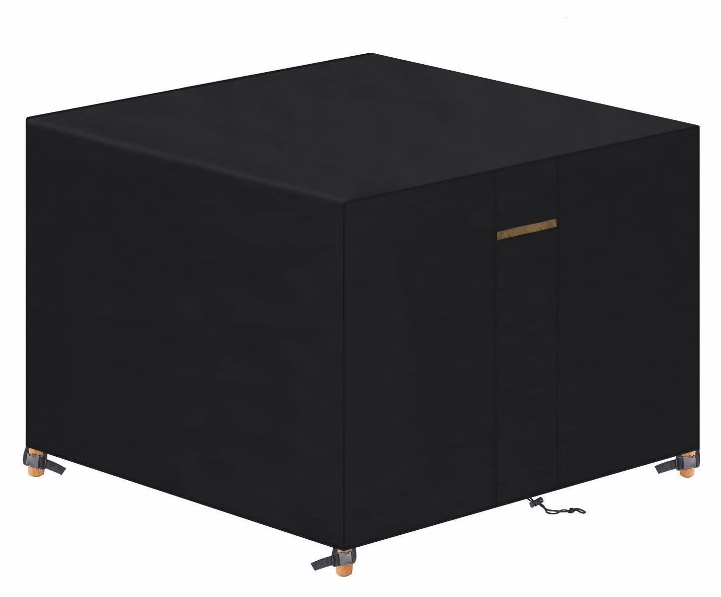 Copertura per mobili da giardino, forma quadrata, dimensioni 90x90x90 cm, tessuto Oxford 420D, impermeabile, resistente al vento, protezione anti-UV