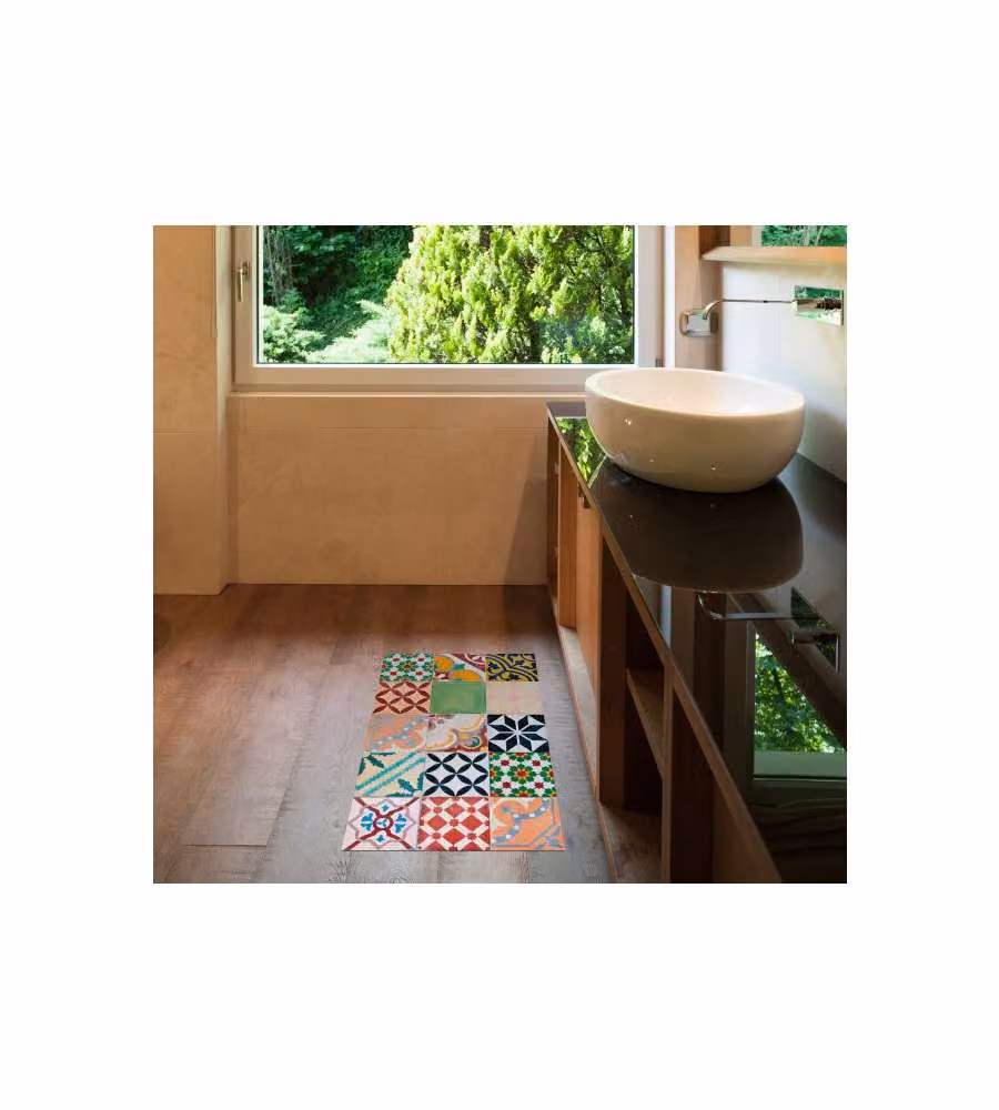 Tappeto Croma Mosaico 50x110cm