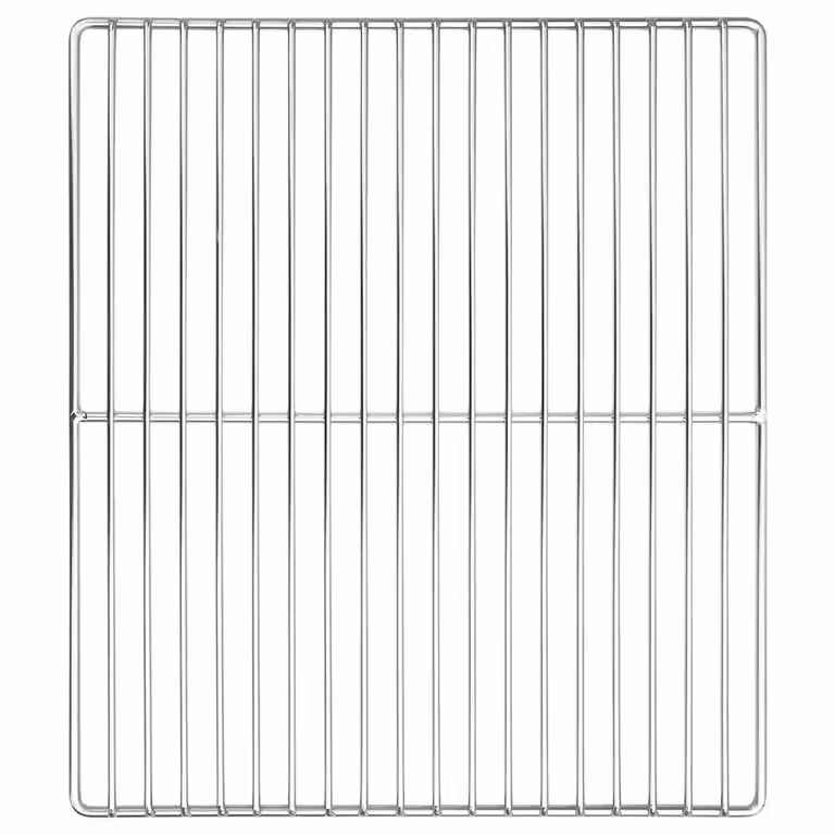 Griglia vidaXL in acciaio inox argento L: 40 cm, P: 35 cm