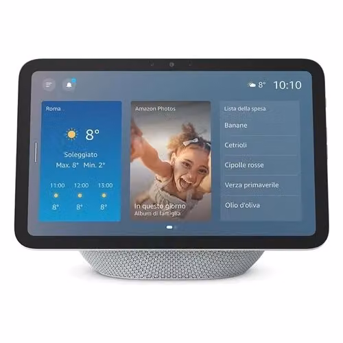 Assistente vocale Amazon Echo Show 8 con Alexa, Glacier White – 2