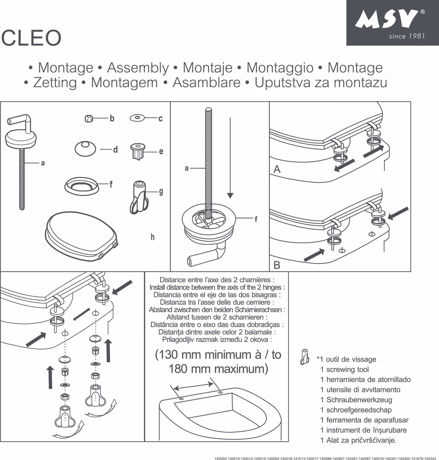 MSV Sedile WC Coperchio del WC Anima in legno MDF "Violet Purple" Cerniere in acciaio inox - qualità elevata e robusta