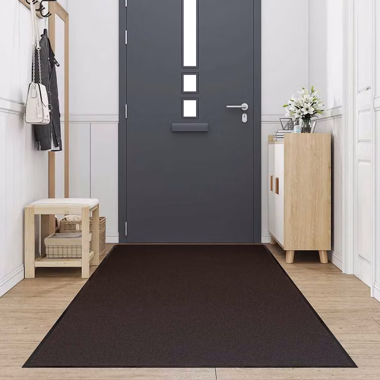 vidaXL Zerbino Marrone 115x500 cm