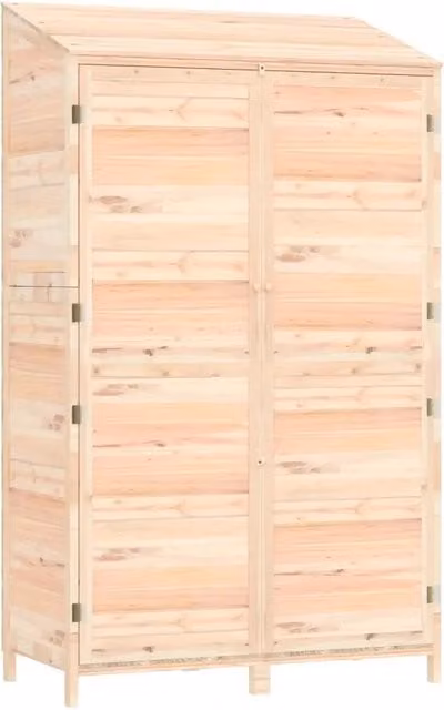 Capanno da Giardino 102x52x174,5 cm in Legno Massello di Abete CFW8837969