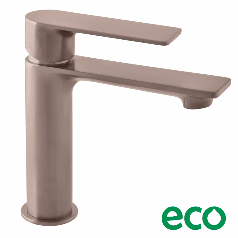 NIL - Miscelatore per lavabo senza scarico, Grigio metallizzato - spazzolato NL126.0MGK, RAV Slezák