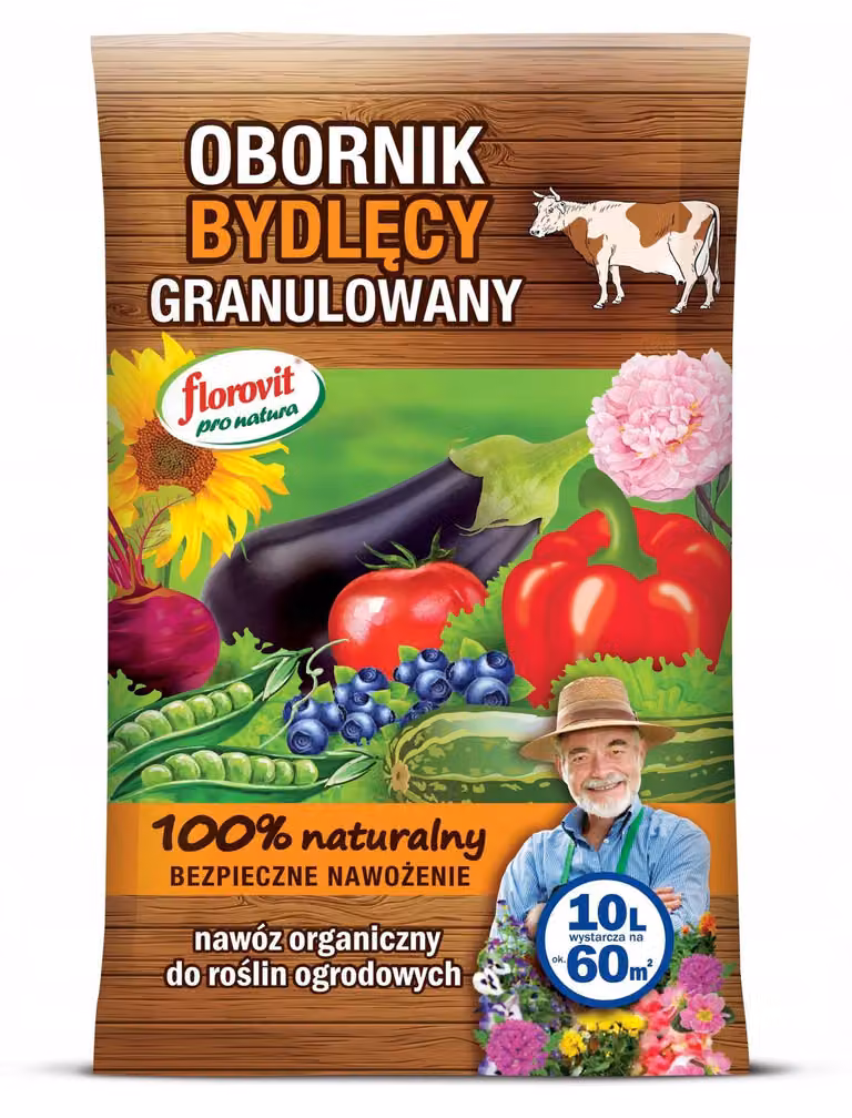 Letame bovino Letame bovinoConcime organico NPK universale naturale Granulato 6 kg